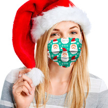 50pcs Christmas printed adult disposable masks personalized