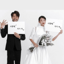 New Photography Props Han Wen Hands Up Posters Han Style Hands with Hand props for Wedding Dresses Background Cloth