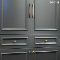 Gooqi modern simple Golden Cabinet handle wardrobe handle cabinet door light luxury drawer cabinet door handle
