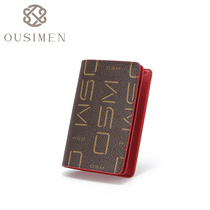 Osman wallet women 2021 new European and American fashion short wallet magnetic buckle small coin purse wallet wallet simple