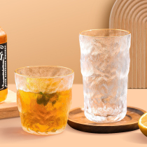 Glass tree pattern water cup tea cup beer cup coffee cup