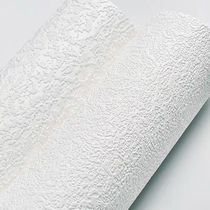 Imitation diatom mud simple living room 3D three-dimensional non-woven wallpaper Nordic White fashion plain bedroom warm wallpaper