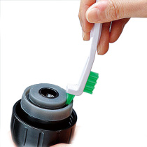 Japan buy teacup cover cleaning brush Kettle brush bottle pacifier brush decontamination washing cup brush Sink gap cleaning brush