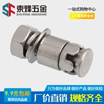 M6M8 304 stainless steel tapping back Bolt screw expansion anti-seismic back Bolt marble curtain wall fittings Bolt