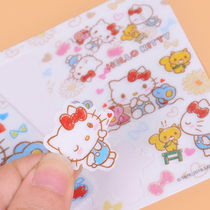Hong Kongs genuine sanrio cartoon transport card stickers mobile phone creative stickers waterproof thickened small stickers