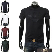  Emporio Armani EA Amari Mens Embroidery Eagle Mark Short Sleeve T-shirt 3G1TG5 1J30Z