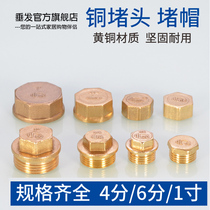 4 points 6 points Inner wire outer wire plug plug cap Four points water pipe plug head pipe plug cap Copper plug head plumbing accessories