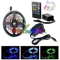 2835LED music controller voice controlled rhythm RGB colorful marquee with stage 12v car car remote control