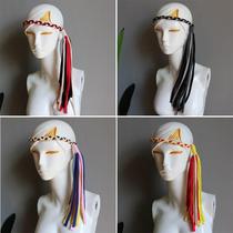 Muay Thai headband Arm hoop Thai Muay Thai headdress headband Auspicious ring Pure hand-woven cotton wave Simi 