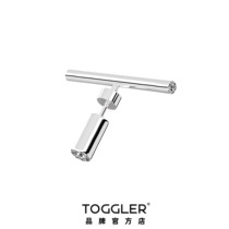 TOGGLER 2020ss Oops series round rod rotating zircon earrings fashion personality earrings original design