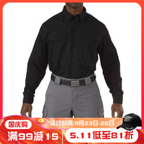 USA 5 11 Special Forces Long Sleeve Tactical Shirt 511 Commuter Lapel Shirt Outdoor Scratch Men Shirt 72399