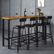 Bar chair bar stool bar chair bar chair wrought iron bench bench simple industrial bar chair chair