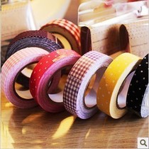 Multifunctional cotton printing tape decorative fabric tape fancy fabric tape decorative printing hand account tape