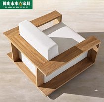 Outdoor sofa courtyard villa leisure furniture outdoor terrace balcony modern waterproof sunscreen sofa coffee table combination