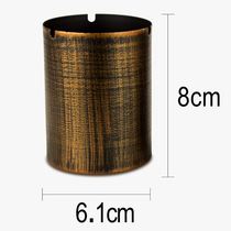 Ashtrays on-board creative personality Stainless Steel Creative Metal Home On-board Glass Multifunction Office Supplies Net