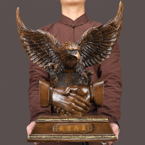 Integrity and win-win Eagle office desktop ornaments large Company shop front desk decorations boss office furnishings