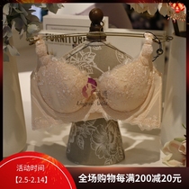Wago Red Underwear WB3779 19 Gold Label Bra Widened Side Gather Benmingnian Bra 798
