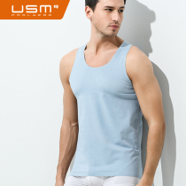 USM60 high-end horse cotton-free men's vests breathable and sweating exercise is extremely simple Summer new