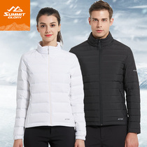 Range Rover World 2019 Winter Men and Women Couple Stand Collar Outdoor Warm Duck Down Jacket Jacket