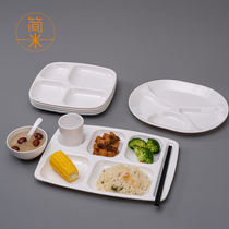 Minimi A8 MELAMINE DINNER PLATE Snack Plate Commercial Canteen Cutlery Sub-Dinner Plate Multig Plate Creativity Suit