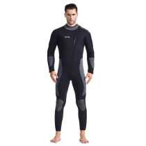 5mm thick professional diving suit male one-piece deep diving jellyfish coat winter swimming equipment warm cold-proof diving suit wet clothing