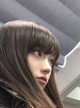 真我黑长直漫画齐刘海假发套 全真发整顶设计 自然隐形无痕贴合 长发飘逸顺滑