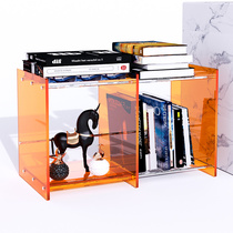 Floating Window Bookshelf Table Top Shelf Home Floor Small Children Simple Bookcase Desk Subacrylic Containing Shelf