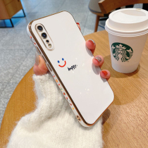 VIVOIQOONEO mobile phone case luxury womens new Z5 soft case all-inclusive anti-drop y7s mobile phone case net red ins silicone iqooneo855 version shell premium plating simple and cute