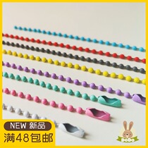DODO Spelling Beans Spelling Beans Small Jewelry Accessories Color Bead Chain Metal Paint