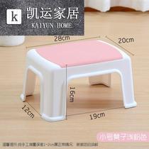Washing stool low stool toilet childrens bench super short toilet foot plastic household childrens baby stool