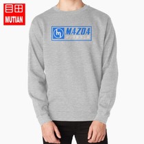 Tykgy Mazda sweater oldschool hooded custom outerwear mens printed sports bottoming hooded Korean version