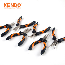 kendo handmade pointed nose pliers Multi-function DIY jewelry jewelry tool pliers oblique mouth pliers Mini spring small pliers