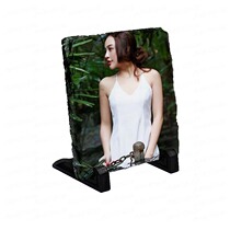  Thermal transfer lithography supplies personalized square slate painting blank bright matte coating manufacturer sales