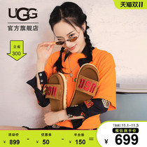 UGG2021 summer ladies sandals platform simple fashion beach sandals and slippers 1110110