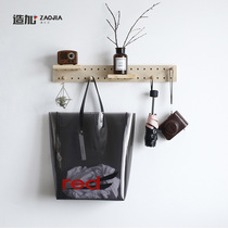 Cloak hook Nordic Wall hanger creative porch entrance living room decoration key adhesive hook storage rack