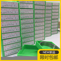 Made in Japan RSK brand R & D tester stainless steel plug feeler gauge micro chip thickness gauge mold gasket