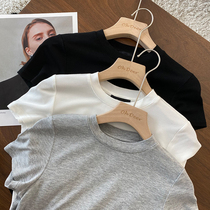 Walls recommend 2 colors Zero Sense skin Y factory horse cotton Ice Silk Mordale pit round neck short sleeve T-shirt summer