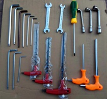 Suke electric vehicle matching wrench Inner hexagonal No 568 six-star 30 40 elbow 8 10 screwdriver metric