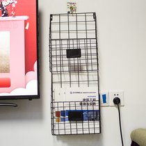 Nordic style European creative study iron magazine wall hanging storage frame living room wall decoration wall decoration