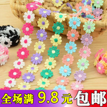 Color petal lace accessories water soluble lace lace trim clothes hat decorative accessories handmade curtain decoration flowers