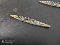 1 2000 ships Exeter on the heavy cruiser model finished product