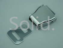 Two-point seat belt coach button lock aircraft buckle belt buckle traction bed accessories Amusement Safety Buckle
