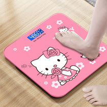 Jinmiao household precision electronic scale Weight scale Adult health weighing Human scale Cartoon charging scale meter