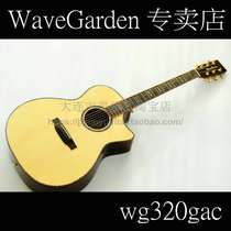 WaveGarden Sound Garden wg320gac Full board Folk Guitar 41 inch