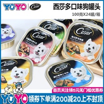 YOYO pet Australian origin Cesar Xisha Xisha canned dog Chef exquisite series lunch box 24 pcs