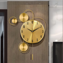 Modern simple living room wall clock fashion creative personality watch wall decoration clock home Nordic quartz clock