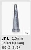 Willo WELLER LTL chisel flat straight iron head LT L solder nozzle WP80 WSP80 WT1014