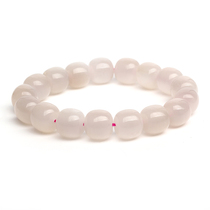 Hetian jade lotus root starch old beaded bracelets