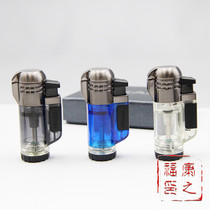 New Products Imported American Cika Cigar Lighter Xikar 526 Double Fire Straight Flush Windproof Cigar Lighter