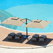 Kong Pavilion Umbrella Security Property Outdoor Beach Umbrellas Roman Umbrella Large outdoor umbrella Courtyard Umbrella Garden two sun umbrellas